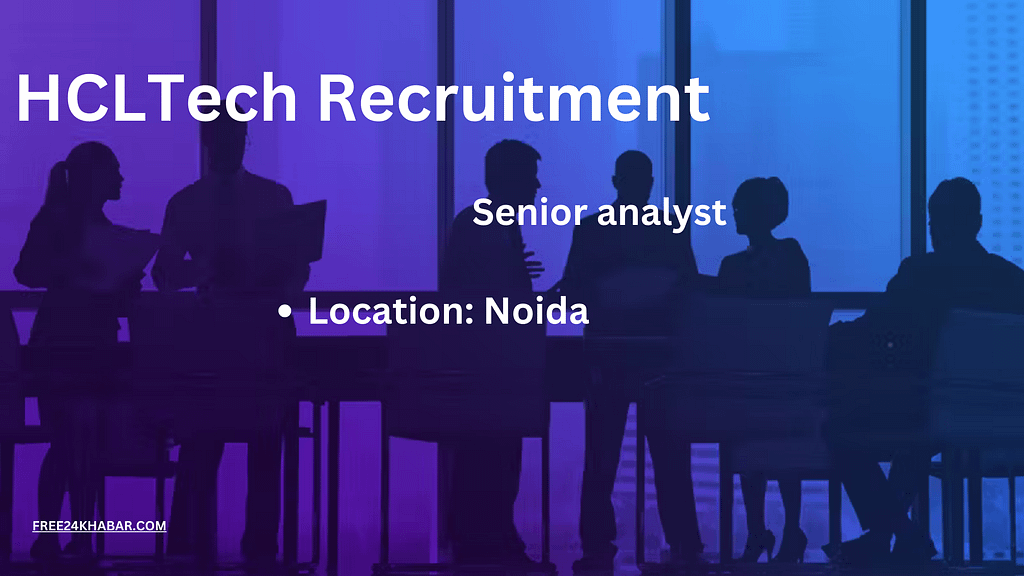 HCLTech Recruitment