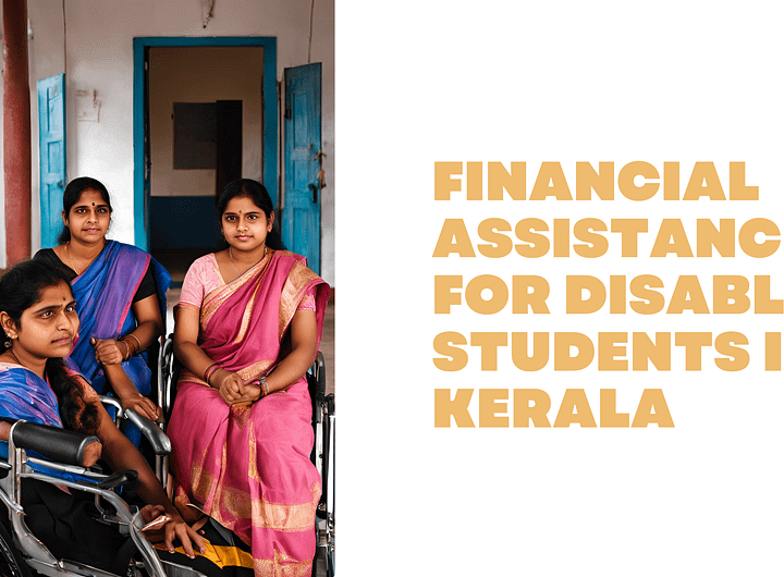 Financial Assistance for Disabled Students in Kerala